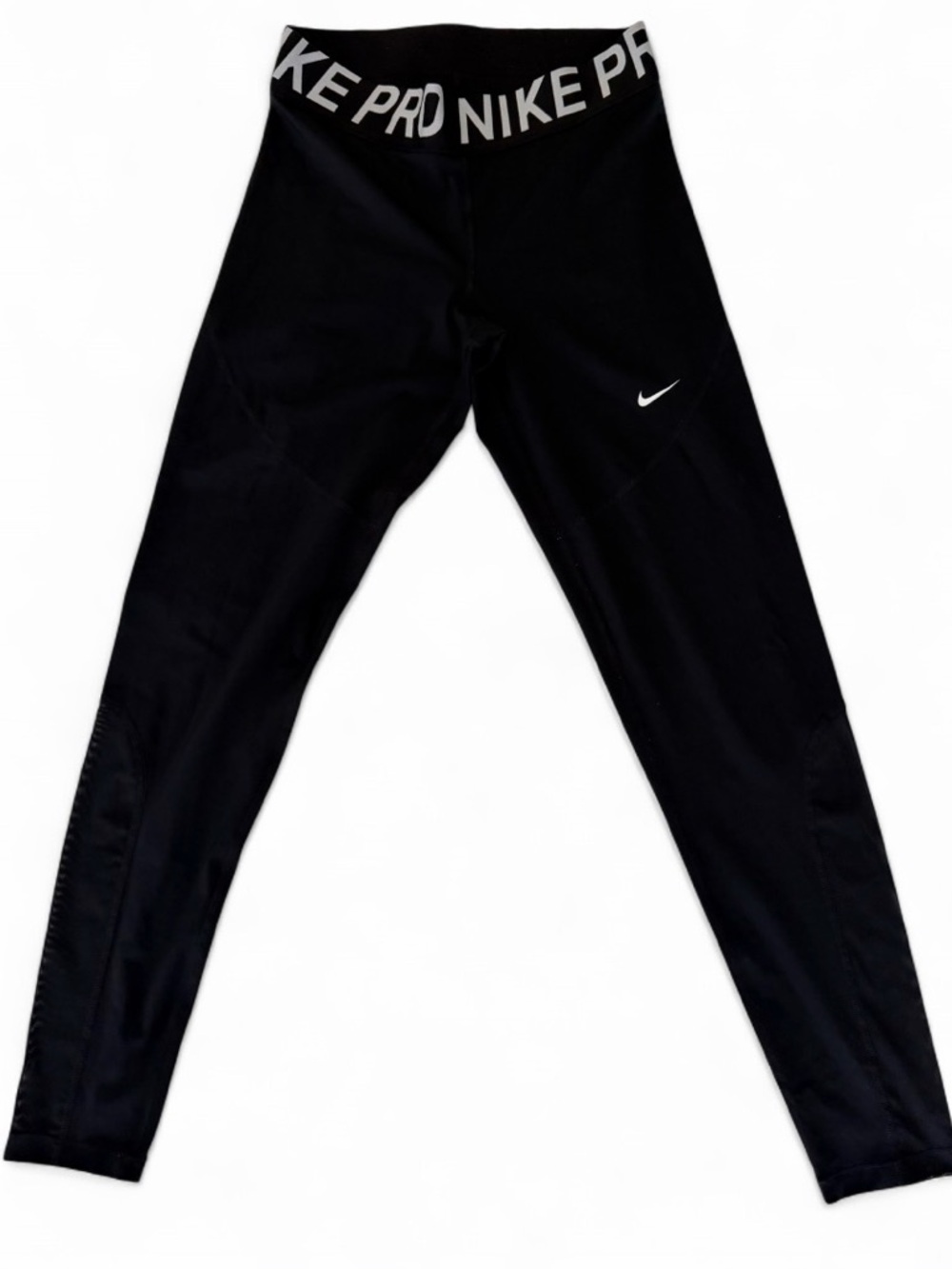 Nike Black Youth Performance Leggings with Branded Waistband